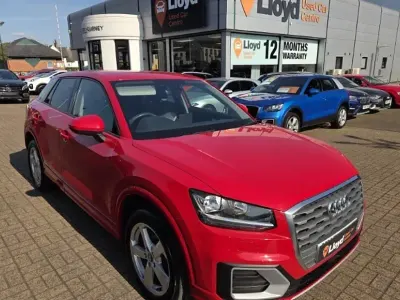 Used Audi Q2 Sport 150 HP (110 kW) 2017 Red SUV