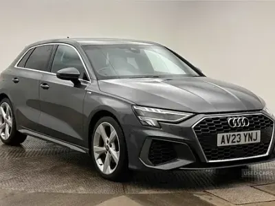 Used Audi A3 S-Line 150 HP (110 kW) 2023 Grey Sedan