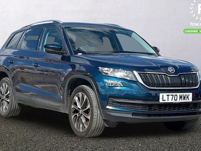 Used Skoda Kodiaq SE Drive 150 HP (110 kW) 2020 Blue SUV