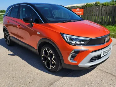 Used Vauxhall Crossland Elite 2021 Orange SUV