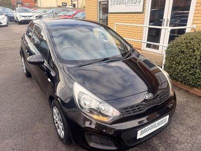Used Kia Rio Air 2012 Black Hatchback