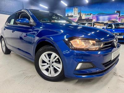 Blue Used 2018 VW Polo SE Hatchback | £11,495 (Fair price)