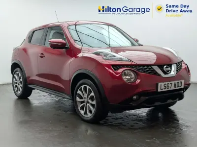 Used Nissan Juke Tekna 115 HP (84 kW) 2017 Red SUV
