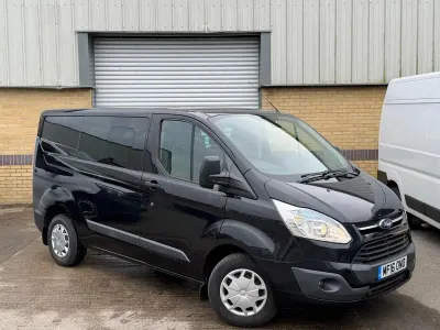 Begagnad Ford Transit Custom Trend 125 HK (91 kW) 2016 Svart Van