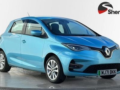 Used Renault Zoe Iconic 80 kW (109 HP) 2021 Blue Hatchback