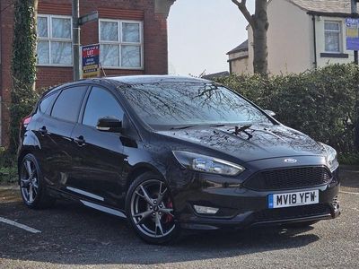 Used Ford Focus ST-Line X 140 HP (102 kW) 2018 Black Hatchback