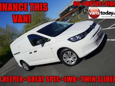 Begagnad VW Caddy 2022 Vit Minibuss