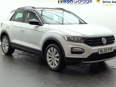 Used VW T-Roc SE 115 HP (84 kW) 2020 White SUV