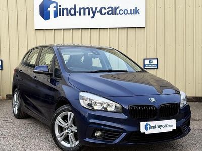 Used BMW 220 Active Tourer Sport Line 189 HP (139 kW) 2017 Blue MPV