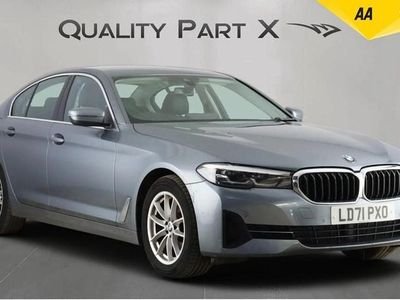 Used BMW 520 2021 Blue Sedan