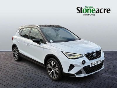 Used Seat Arona Xperience Lux 110 HP (80 kW) 2024 White SUV