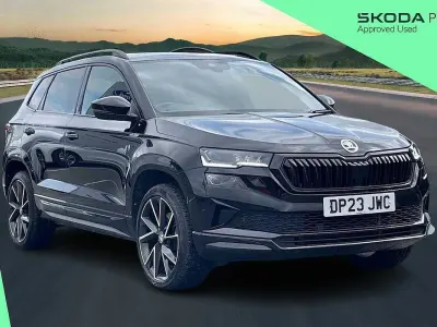 Używany Skoda Karoq SportLine 140 KM (102 kW) 2023 Czarny SUV