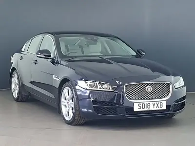 Used Jaguar XE Ingenium 2018 Blue Sedan