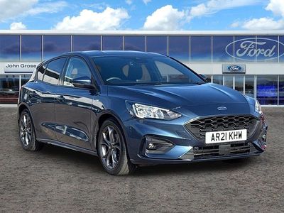 Used Ford Focus ST-Line 2021 Blue Hatchback