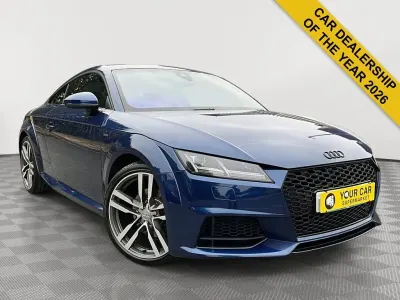 Used Audi TT S-Line 230 HP (169 kW) 2016 Blue Coupe