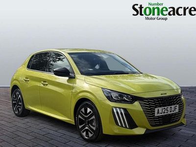 Yellow New 2025 Peugeot 208 Allure Hatchback | £15,995 (Super price)