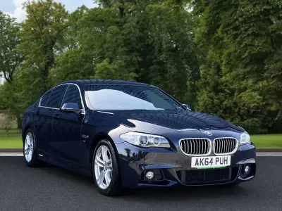 Used BMW 520 M Sport 190 HP (139 kW) 2014 Black Sedan