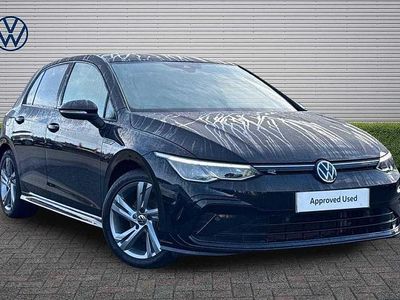 Used VW Golf VIII R-line 150 HP (110 kW) 2023 Black Hatchback