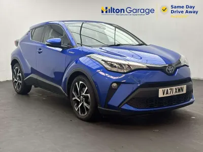 Used Toyota C-HR Design 122 HP (89 kW) 2021 Blue SUV