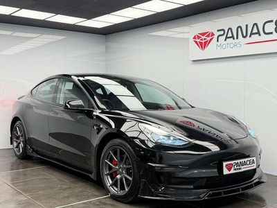 Used Tesla Model 3 Long Range AWD 366 kW (498 HP) 2021 Black Sedan