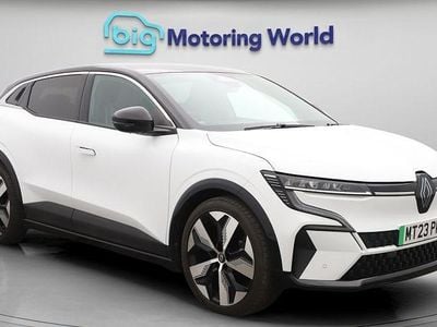 White/black Used 2023 Renault Megane E-Tech Techno Hatchback | £16,500 (Fair price)