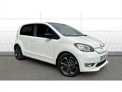 Used Skoda Citigo-e IV SE L 61 kW (83 HP) 2020 White Hatchback