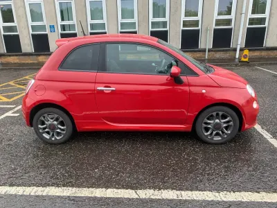 Used Fiat 500 S 69 HP (50 kW) 2015 Red Hatchback
