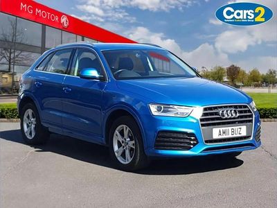 Used Audi Q3 Sport 150 HP (110 kW) 2017 Blue SUV