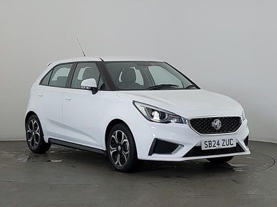 Used MG MG3 Exclusive 106 HP (77 kW) 2024 White Hatchback