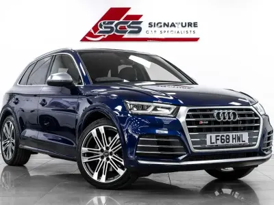 Used Audi SQ5 Comfort 354 HP (260 kW) 2018 Blue SUV