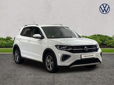 Used VW T-Cross R-line 150 HP (110 kW) 2024 White SUV