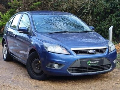 Used Ford Focus Zetec 2009 Blue Hatchback