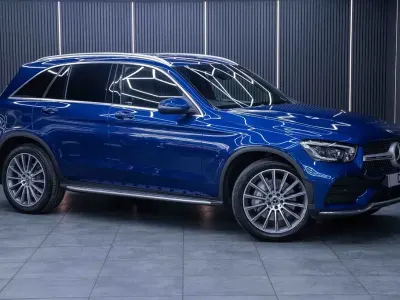 Used Mercedes GLC220 AMG line 2021 Blue SUV