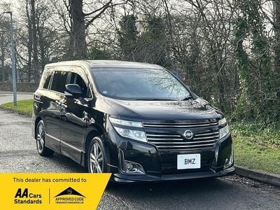 Used Nissan Elgrand 2013 Black MPV