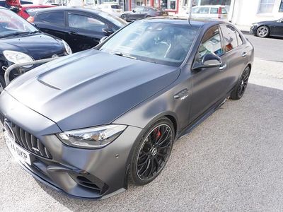 Used Mercedes C63S AMG Premium Plus 2024 Grey Sedan
