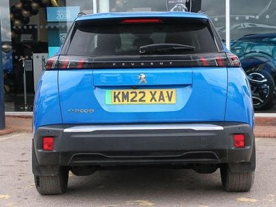 Used Peugeot e-2008 Allure Premium 100 kW (136 HP) 2022 Blue SUV
