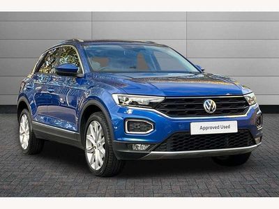 Blue Used 2018 VW T-Roc SEL SUV | £16,295 (Fair price)