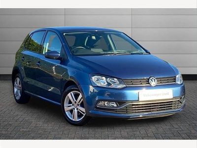 Blue Used 2017 VW Polo Edition Hatchback | £12,491 (Fair price)