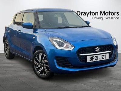 Blue Used 2021 Suzuki Swift SZ-L Hatchback | £9,884 (Good price)