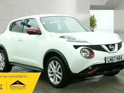 Używany Nissan Juke N-Connecta 2017 Biały SUV