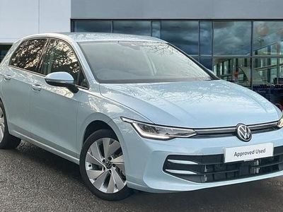 Crystal ice blue metallic Used 2025 VW Golf VIII Match | £29,479