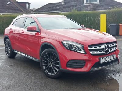 Begagnad Mercedes GLA180 AMG line 122 HK (89 kW) 2019 Röd SUV