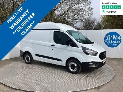 Begagnad Ford Transit Custom 105 HK (77 kW) 2020 Vit Van
