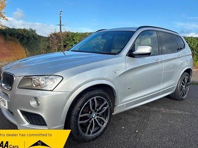 Glacier silver Used 2012 BMW X3 M Sport SUV | £14,995 (Expensive)