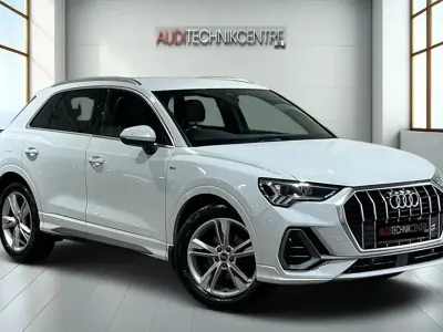 Used Audi Q3 S-Line 150 HP (110 kW) 2021 White SUV