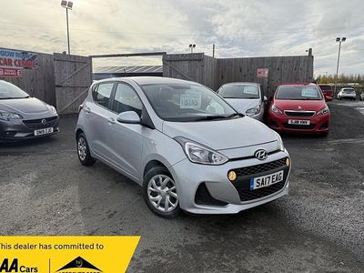 Silver Used 2017 Hyundai i10 SE Hatchback | £5,795 (Good price)