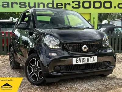 Used Smart ForTwo Electric Drive Premium 22 kW (30 HP) 2019 Black Cabriolet