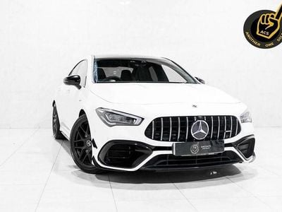 Used Mercedes CLA45 AMG AMG 421 HP (309 kW) 2020 White Coupe
