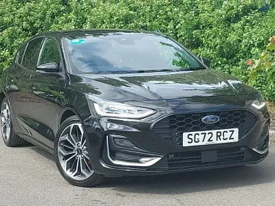 Used Ford Focus ST-Line 125 HP (91 kW) 2022 Black Hatchback