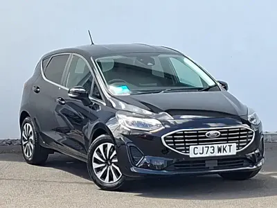 Used Ford Fiesta Titanium 100 HP (73 kW) 2023 Black Hatchback